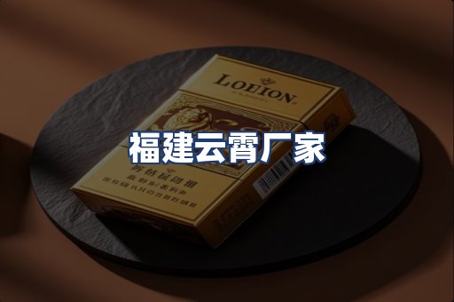 福建云霄厂家
